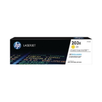 HP CF542X 203X Toner Cartridge Yellow 2.5k Pages ISO IEC 197 HP CF542X 203X Toner Cartridge Yellow 2.5k Pages ISO IEC 197