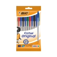 Bic Crystal Medium Assorted Pack 10 Bic Crystal Medium Assorted Pack 10