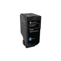 Lexmark LEX74C20C0 Toner 3k Yield Cyan Lexmark LEX74C20C0 Toner 3k Yield Cyan