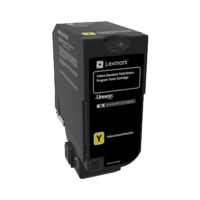 Lexmark LEX74C2SY0 Toner 7k Yield Yellow Lexmark LEX74C2SY0 Toner 7k Yield Yellow