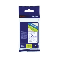 Brother Tze233 Blue On White 12Mm Gloss Brother Tze233 Blue On White 12Mm Gloss