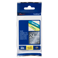 Brother Tape White On Silver Tzepr955 Brother Tape White On Silver Tzepr955