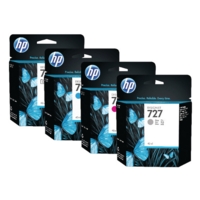 HP C1Q12A 727 Ink Cartridge Black Matt 300ml HP C1Q12A 727 Ink Cartridge Black Matt 300ml