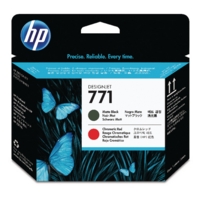 HP CE017A 771 Printhead Black Matt Red 775ml HP CE017A 771 Printhead Black Matt Red 775ml
