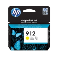 HP 912 Ink Cartridge Yellow 3YL79AE  Standard Yield