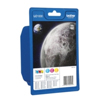 Brother LC1000RP Ink 1.2k Yield Multipack Brother LC1000RP Ink 1.2k Yield Multipack