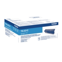 Brother TN421C Toner 1.8k Yield Cyan