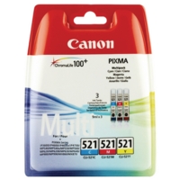 Canon CLI521CMY Ink Multipack