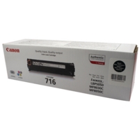 Canon 716K Toner 2.3k Yield Black