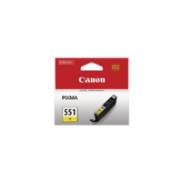 Canon CLI551Y Ink 330 Pages Yellow Canon CLI551Y Ink 330 Pages Yellow
