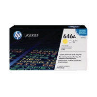 HP CF032A 646A Toner Cartridge Yellow 12.5k Pages 5%