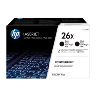 HP CF226XD 26X Toner Cartridge High Capacity Twin Pack 2x9k