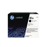 HP CF281A 81A Toner Cartridge Black 10.5k Pages ISO IEC 1975 HP CF281A 81A Toner Cartridge Black 10.5k Pages ISO IEC 1975