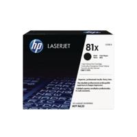 HP CF281X 81X Toner Cartridge Black High Capacity 25k Pages HP CF281X 81X Toner Cartridge Black High Capacity 25k Pages