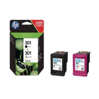 HP N9J72AE 301 Black & Tri- colour Ink Cartridge