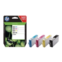 HP N9J73AE 364 Ink Cartridge M ulti Pack BkCMY 4x300 Pages I HP N9J73AE 364 Ink Cartridge M ulti Pack BkCMY 4x300 Pages I