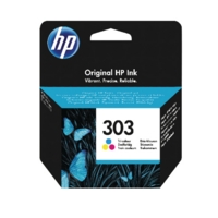 HP T6N01AE 303 Printhead Cartridge Colour 165 Pages 4ml HP T6N01AE 303 Printhead Cartridge Colour 165 Pages 4ml