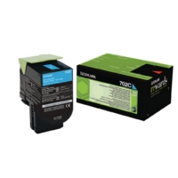 Lexmark LEX70C20C0 Toner 1k Yield Cyan Lexmark LEX70C20C0 Toner 1k Yield Cyan