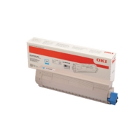 Oki OKC823C Toner 7k Yield Cyan