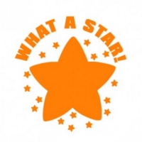 Motivational Stamp What a Star