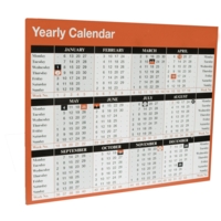 Year to View Desk Calendar 2022