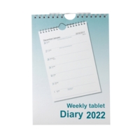 A5 Weekly Tablet Diary 2025