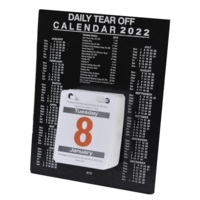 Daily Tear Off Desk Calendar 2022