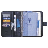 Balmoral A5 Organiser Premium Leather  Black