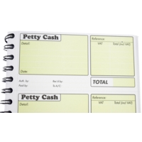 Duplicate Petty Cash Book, Spiral Bound