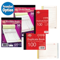 A5 Carbonless Duplicate Invoice Book,
