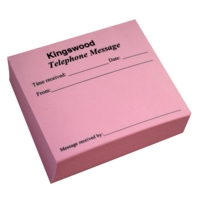 Kingswood Telephone Message Block Pad