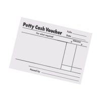 Petty Cash Pad 80 Sheets Petty Cash Pad 80 Sheets