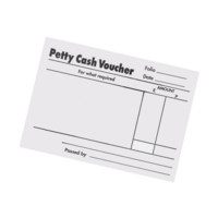 Petty Cash Pad 80 Sheets