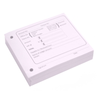 Kingswood Cash Debit/Credit Block Pad, PINK