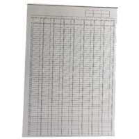 A4 Analysis Pad 8 Column
