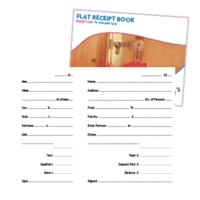 Flat Receipt Book