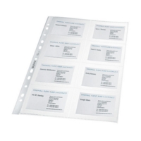 A4 Business Card Pockets