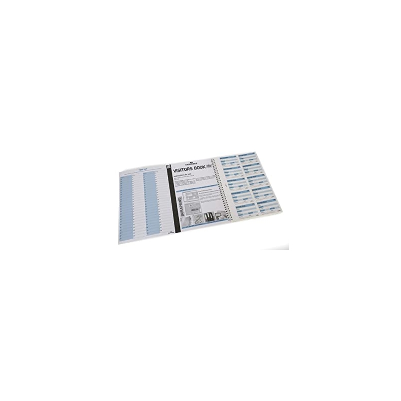 Durable Visitors Book 100 Refills 1464/00 Kingswood Office Supplies