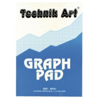 A4 Clairefontaine Graph Pad 1-5-10mm grid
