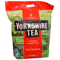 Yorkshire 2 Cup Tea Bags Pack 1040