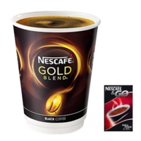 Nescafe And Go Gold Blend Black Coffee Pack 8