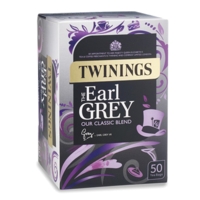 Twinings Earl Grey Tea Bags Box 50