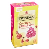 Twinings Cranberry & Raspberry Tea Pack 20