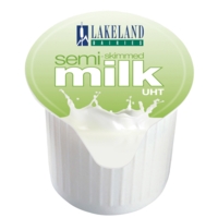 Milk Pots, Semi Skimmed Box 120