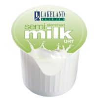 Milk Pots, Semi Skimmed Box 120 Milk Pots, Semi Skimmed Box 120