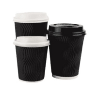 Hot Cup Sip Lids, 12oz & 16oz Pack 100