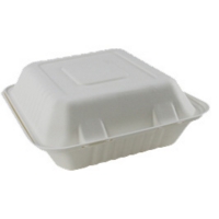 7 x 5" Food Box,  Pack 50 Bagasse Pulp