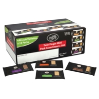 Cafe Bronte Twin Mini Variety Biscuits   100 Packs per box