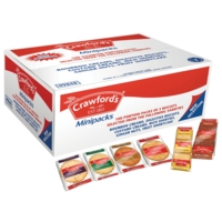 Crawfords Assorted Mini Packs Box 100 Packs