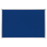 Notice Board, Aluminium Trim 1800 x 1200mm, Blue Notice Board, Aluminium Trim 1800 x 1200mm, Blue